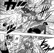 Naruto kicks Truth Seeking Ball Naruto kicks Truth Seeking Ball