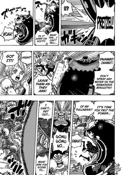 Luffy vs cracker