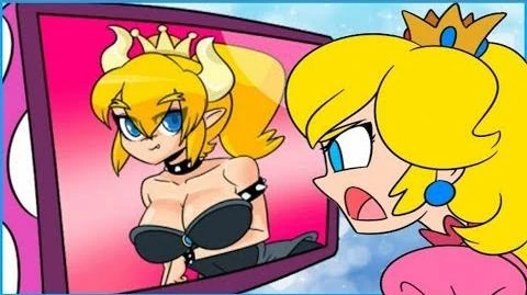 Peach Reacts to Bowsette (Comic Dub)