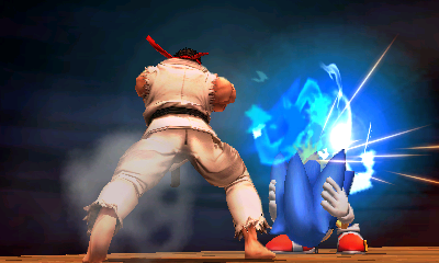 Ryu Vs. Sonic