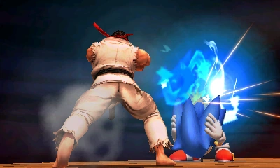Ryu Vs. Sonic Ryu Vs. Sonic