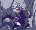 Aggron by claymation nightmare-d6oeu12