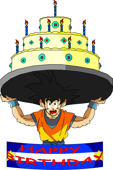 Image - Goku happy birthday by eggmanrules.jpg | VS ...