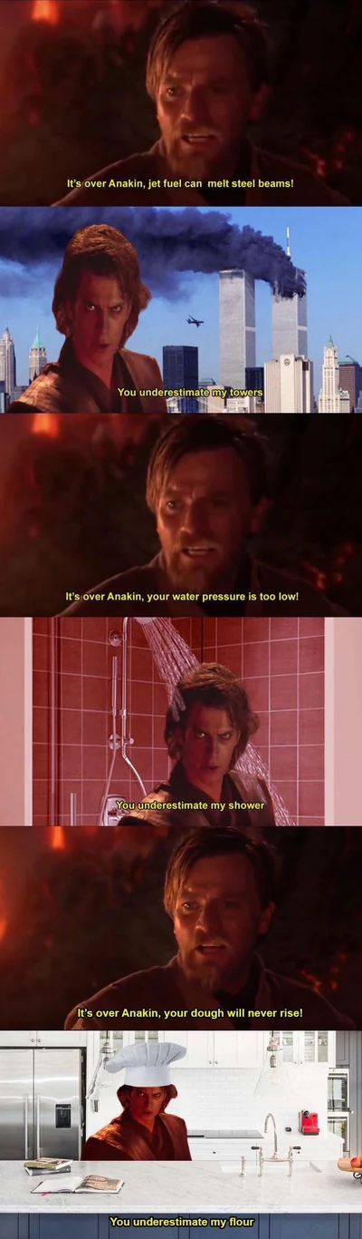 Underestimate anakin