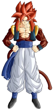 Gogeta Super Saiyan 4 Dragon Ball GT