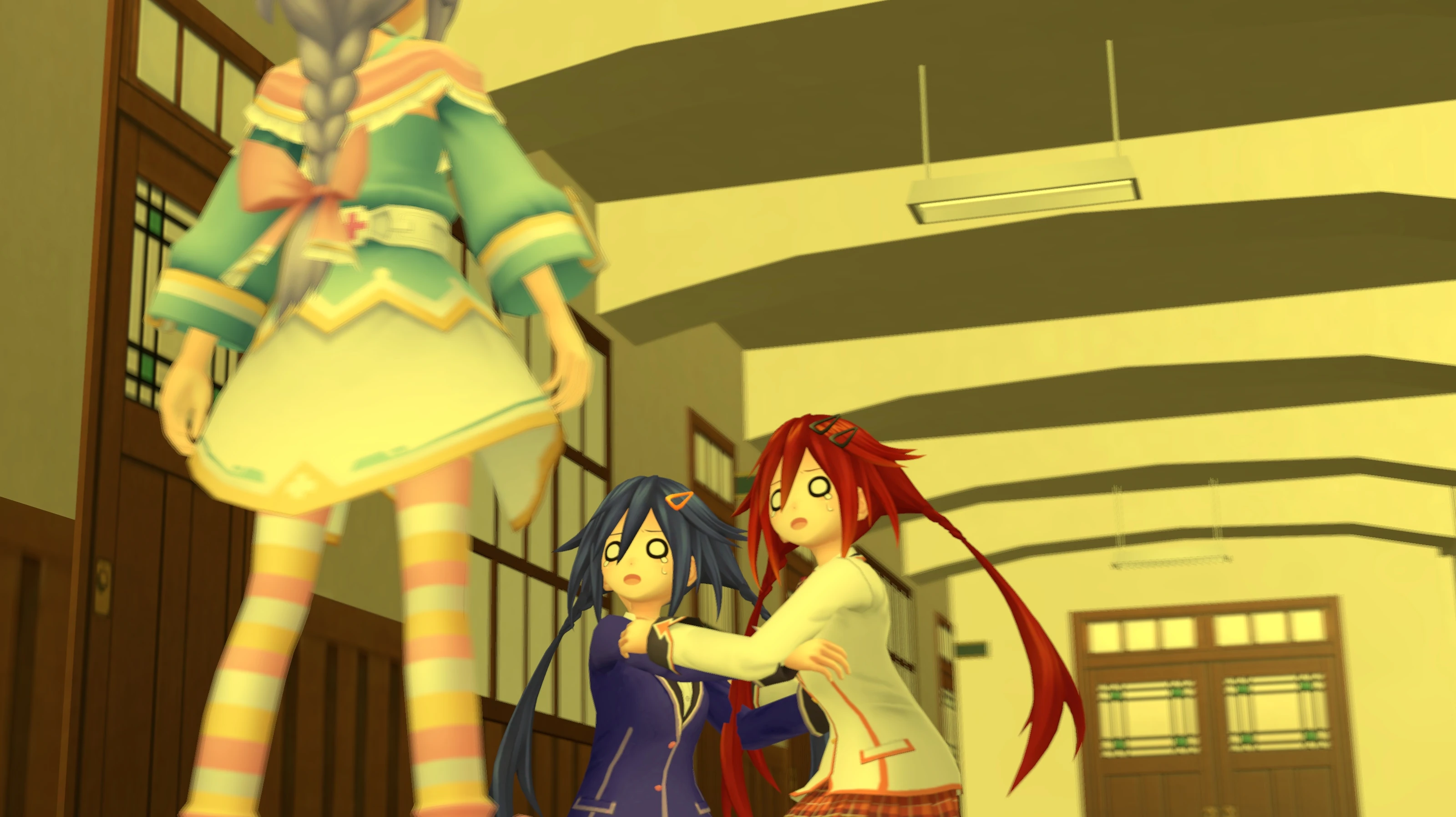 Sfm uzume kurome meet plutia senpai by tobiaarronax-db3x6nd