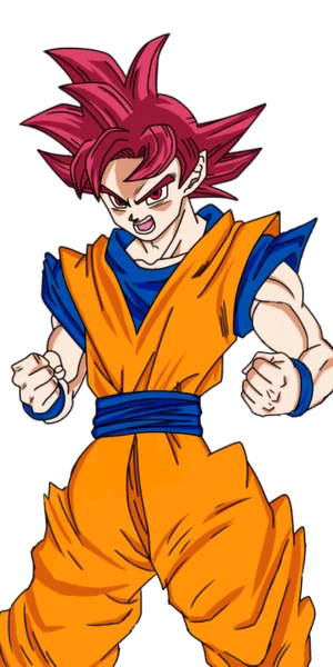 Chou SSGod Goku