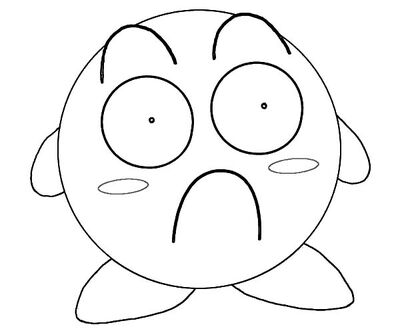 Kirby-Surprised-Coloring-Pages