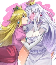 Princess king boo and princess peach mario series and new super mario bros u deluxe drawn by somechime sometime1209 sample-f9864001b05417a50e1cf6f635c8e470