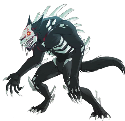 rwby alpha beowolf statue