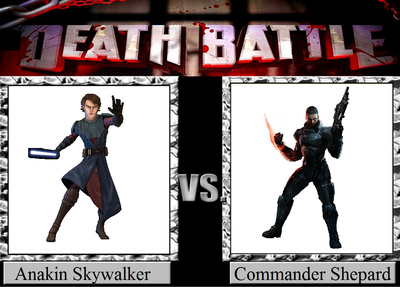 Anakin skywalker vs commander shepard by jasonpictures-d8l8bux