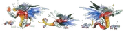 Megadramon and food
