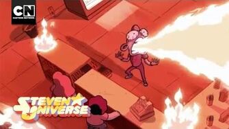Steven Universe Fire Salt Donut Cartoon Network