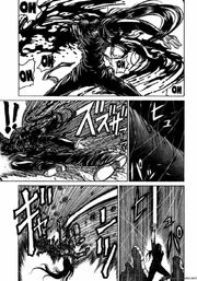 Walter swings Alucard through a building 1 (Hellsing Chapter 77)