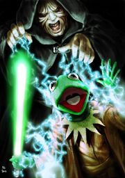 The emperor vs jedi kermit by rhymesyndicate-d4x86dr