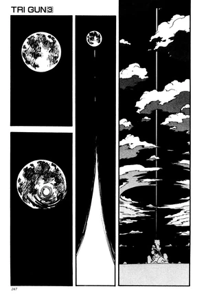 Vash scars the moon 1 Vash scars the moon 1