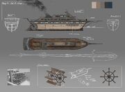 Ship concept art