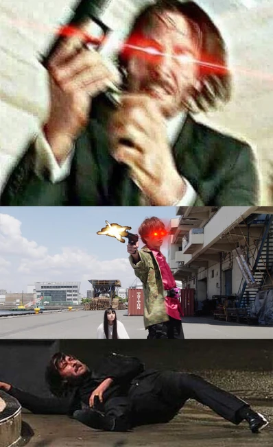 Tsukasa VS John Wick