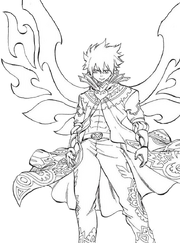 Fairy Heart Zeref Render