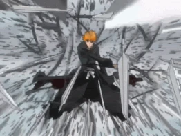 Ichigo Cuts Millions Of Blades