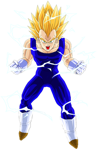 SSJ2 Goku Vs Majin Vegeta, Wiki