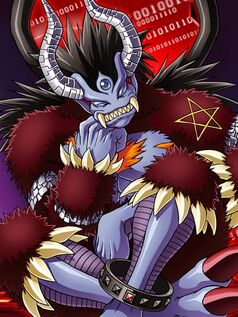 Demon collectors card Demon collectors card