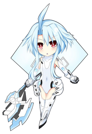 HDD Blanc Chibi Render