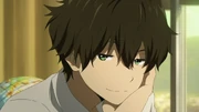 Hyouka-06-houtarou-smile-mischevious-lying