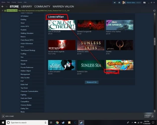 Lovecrafitian Horror