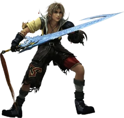 Tidus Dissidia CG render-1