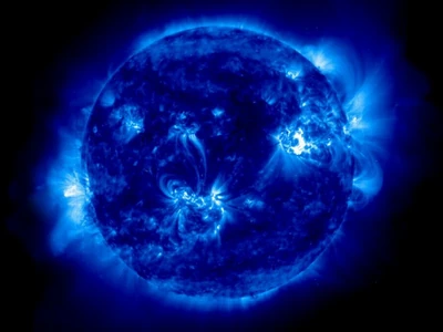 Blue sun wallpaper 4 normal by bradlan-d5tlovp Blue sun wallpaper 4 normal by bradlan-d5tlovp
