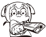 Popuko angry