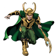 Marvel Comics Modern Loki (Render)