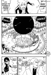 Momoshiki power after he Got a power from red Earth.