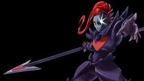 Undyne the undying by gannadene-d9dkafs