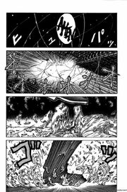 Walter cuts through two buildings 1 (Hellsing Chapter 73)