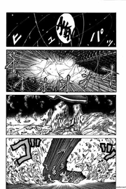 Walter cuts through two buildings 1 (Hellsing Chapter 73)