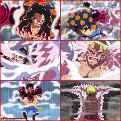 leo bazooka luffy