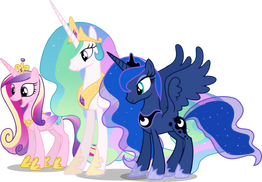 Three princesses by pilot231-d8yuxsj