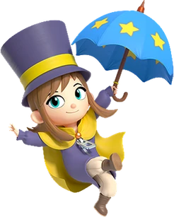 A Hat in Time Hat Kid (3D Render)