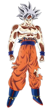 Goku mastered migatte no gokui by andrewdragonball dc4lroe
