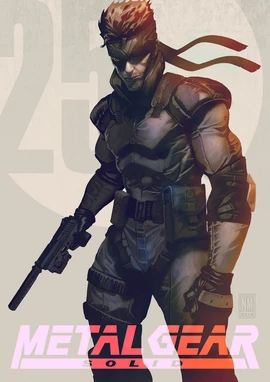 Solid snake by panelgutter-d5fyd0u
