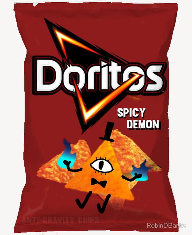 Bill Cipher Spicy Demon Doritos