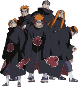 Six paths of pein render by xuzumaki-d49n8go