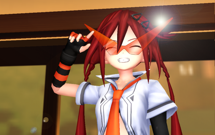 -MMD- get well cool..Amiga! (Uzume-chan)