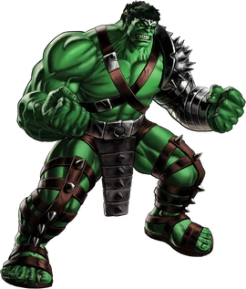 World War Hulk Portrait Art