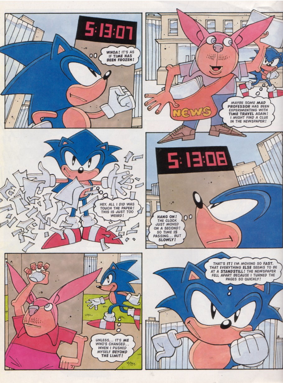 Sonic the Comic #144 VF ; Fleetway Quality Comic Book