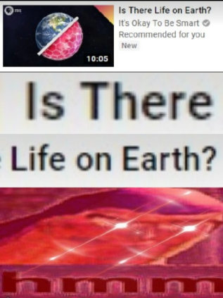 Is there life on earth