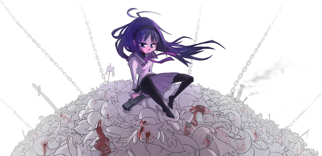 Homura Vs Kyubey How Many Kyubeys Does It Take To Kill In Order To Keep Madoka From Ever Becoming A Witch Vs Battles Wiki Forum She was forced to mercy kill her dear madoka in one timeline to prevent her. homura vs kyubey how many kyubeys does