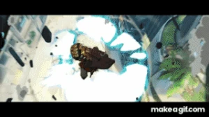 Doomfist punches Genji
